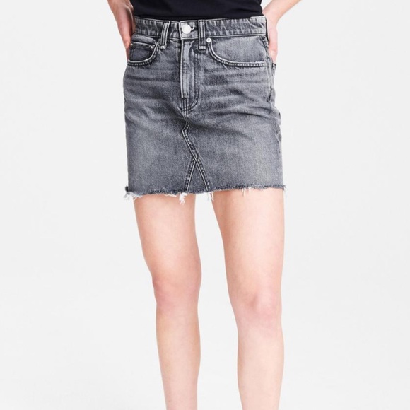 Itty Bitty Mini Skirt by rag & bone. - Picture 2 of 8